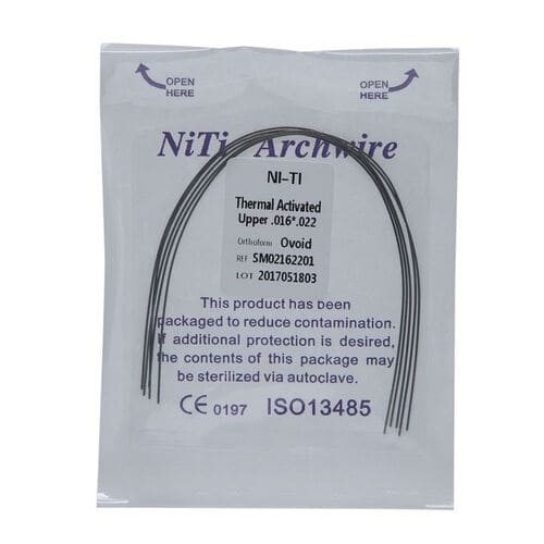 Orthodontic Appliances Wires Niti Heated-Activated Archwires