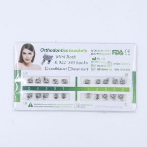 Orthodontic Kit For Braces MIM Standard Edgewise Brackets MBT