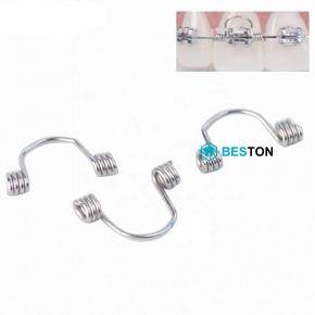 Bonded Lingual Retainer Single Anterior Teeth Torque Spring