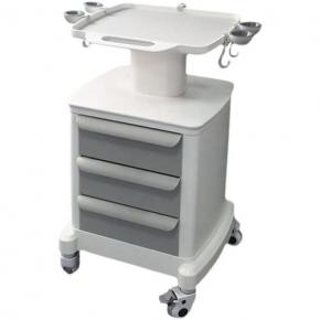 3 Drawer Built-In Socket Dental Cart Medical Dental Trolley